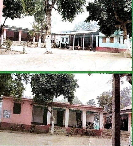 Mosque interior with intricate geometric patterns and grand chandeliers glowing warmly